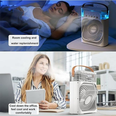 Summar Mini Cooling Fan With Ice