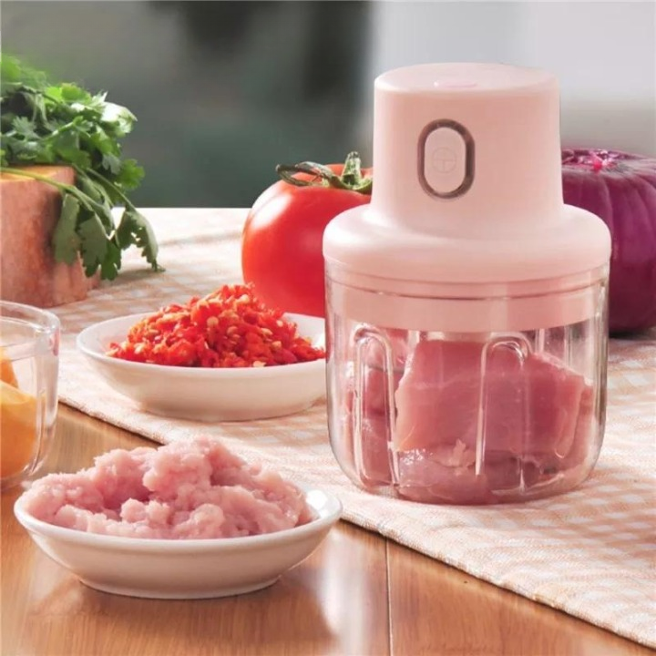 Mini Electric Food Chopper β Portable USB Rechargeable