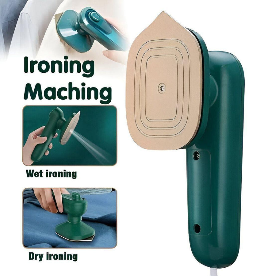 Mini Electric Portable Iron – Wet & Dry Travel Garment Steamer