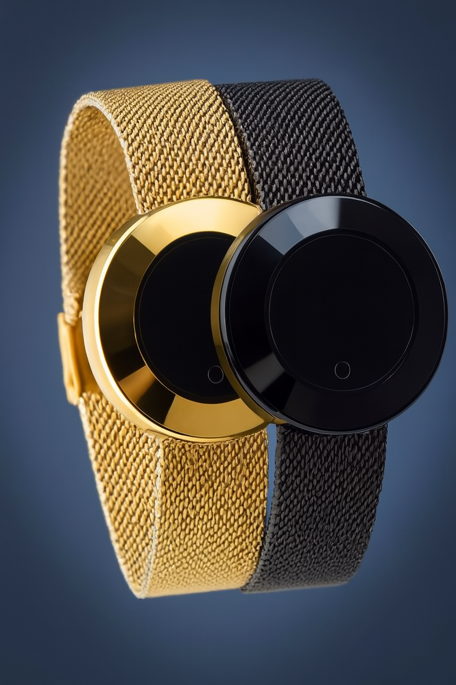 Ladies Smart Watch — Stylish Mesh Strap, Fitness & Calls